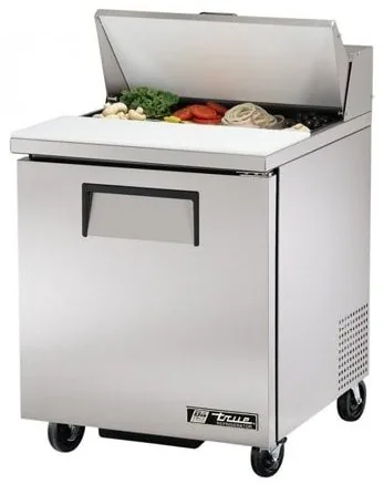True TSSU-27-08-HC — Mesa refrigerada de preparación para sándwiches y ensaladas